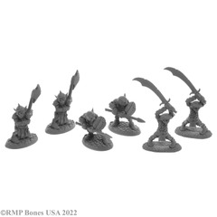 Reaper Bones USA: Goblin Warriors (6) (07044)